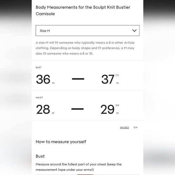 Babaton Sculpt Knit Bustier Camisole. Size M - Picture 10 of 10